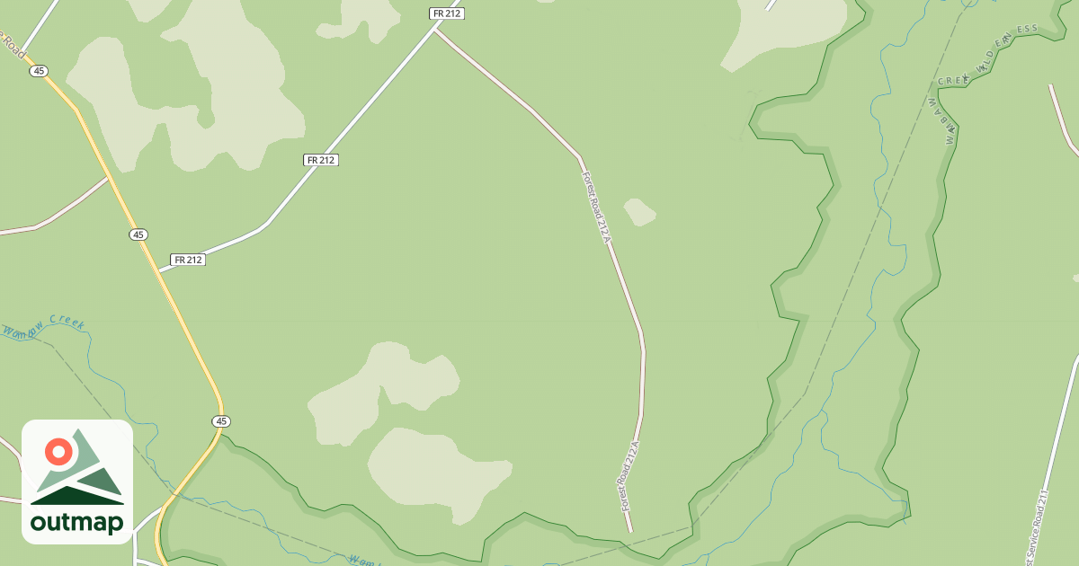 Map of WARDFIELD A