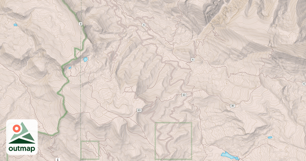 Map of DEADHORSE CREEK