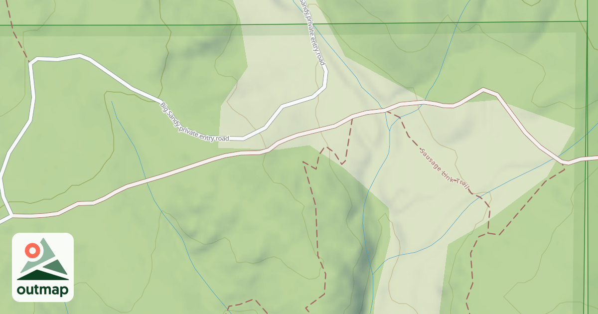 Map of BLM National GTLF Public Motorized Roads 0fa4ffc3-d2e2-4133-a4d2-a21283329dd2