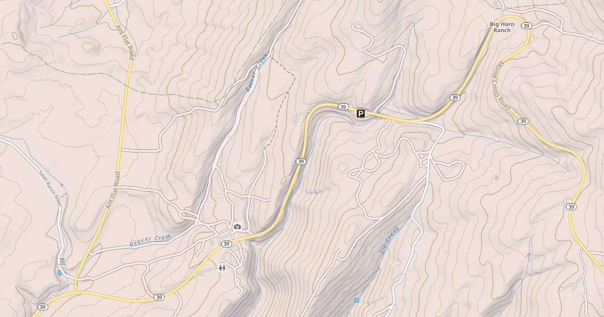 Map preview of MONTE CRISTO SNOWMOBILE