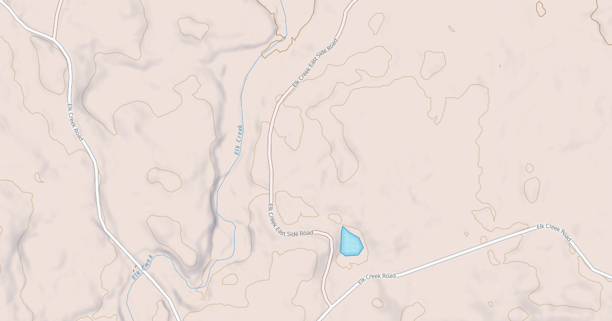 Map preview of ELK CREEK EAST SIDE