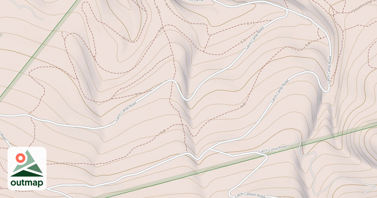 Map of LARCH CAMP
