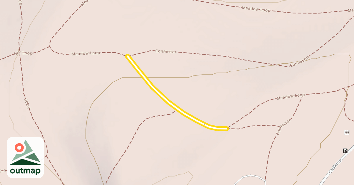Map of Meadow Loop