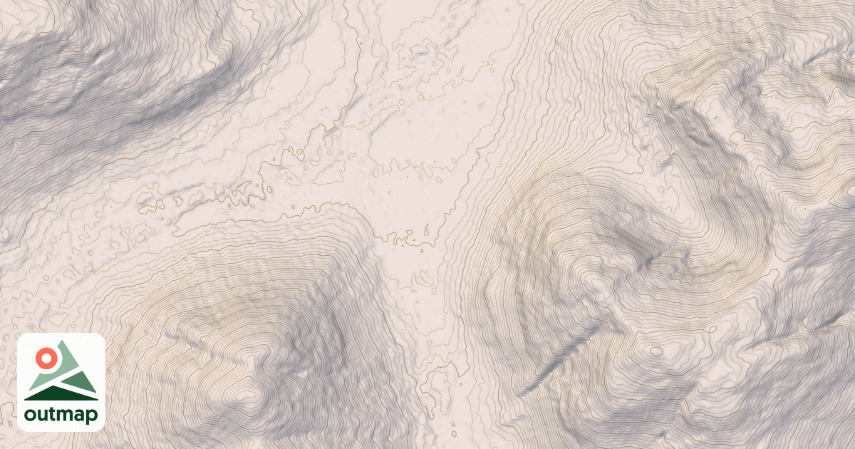 Map of KOOK LAKE SOUTH