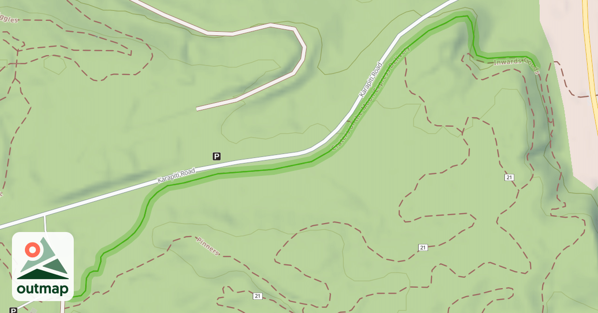 Map of Craters of the Moon Express Delivery
