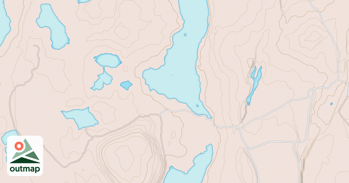 Map of JACKS BUTTE