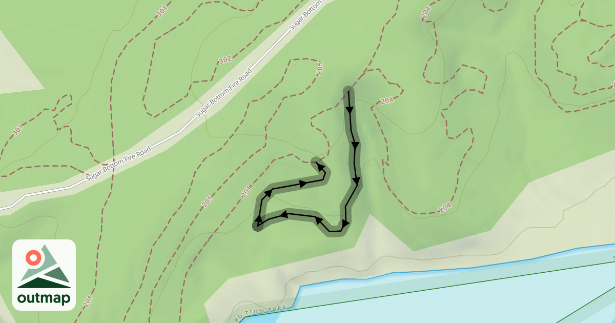 Map of 204x