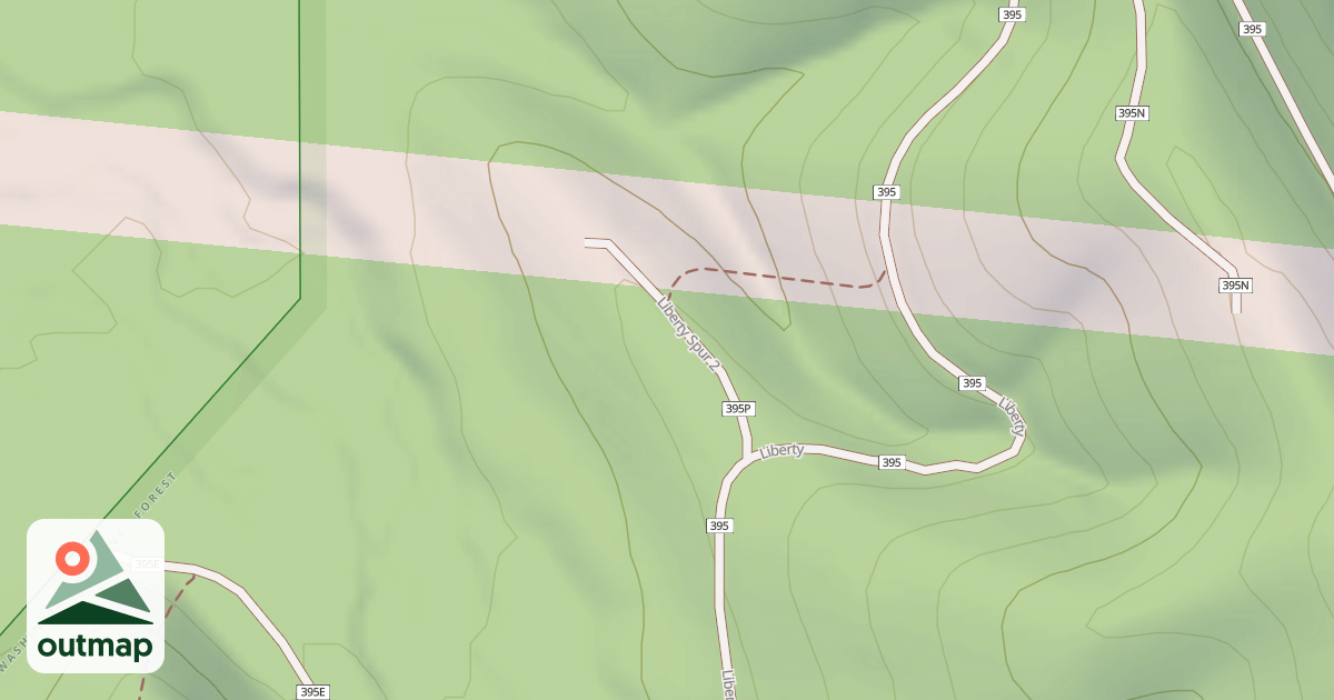 Map of LIBERTY SPUR 2