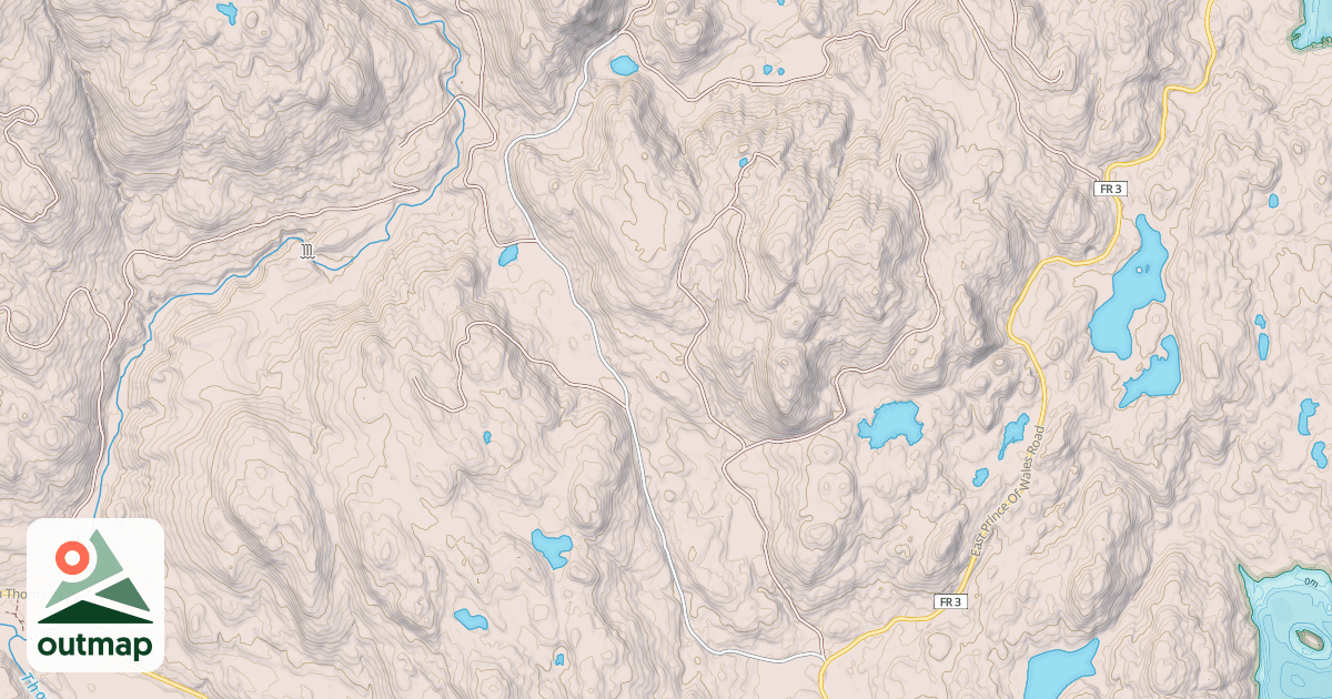 Map of DEER CREEK MID-VALLEY