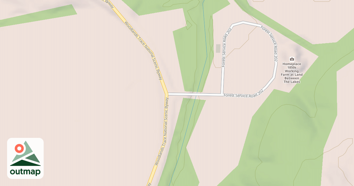 Map of THE HOMEPLACE - 1850 E ROAD