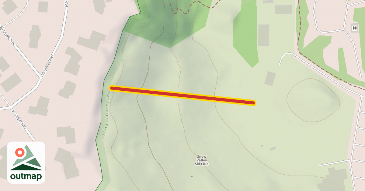 Map of Rainbow Valley Chair