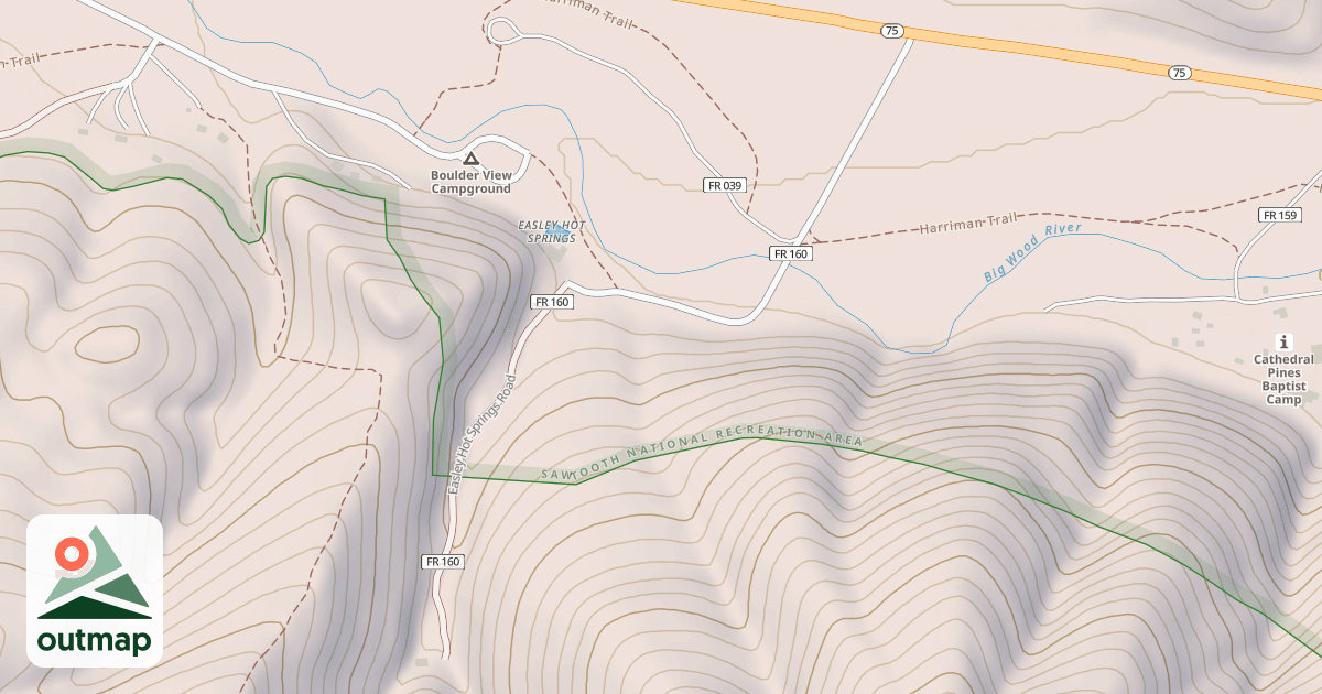 Map of EASLEY