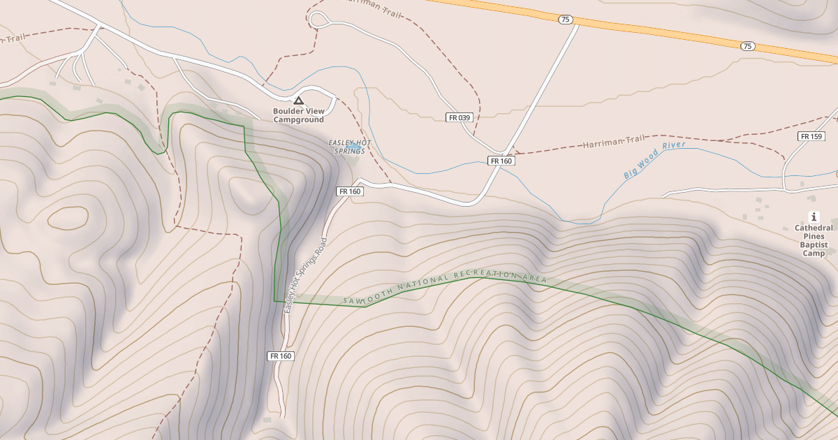 Map preview of EASLEY