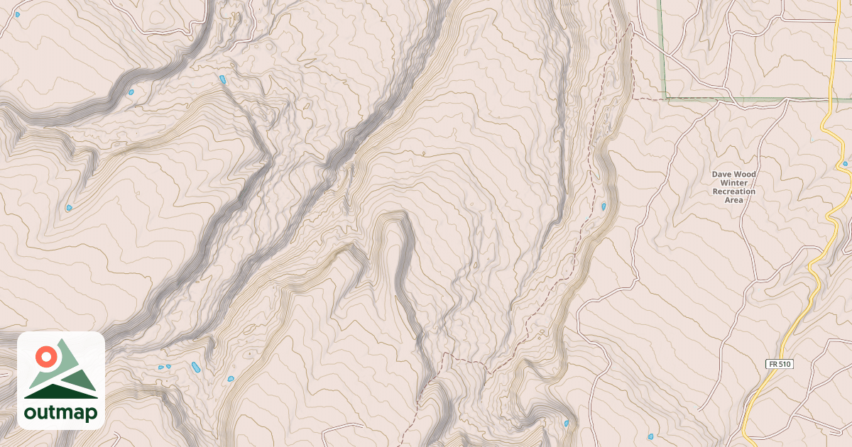 Map of Spring Creek