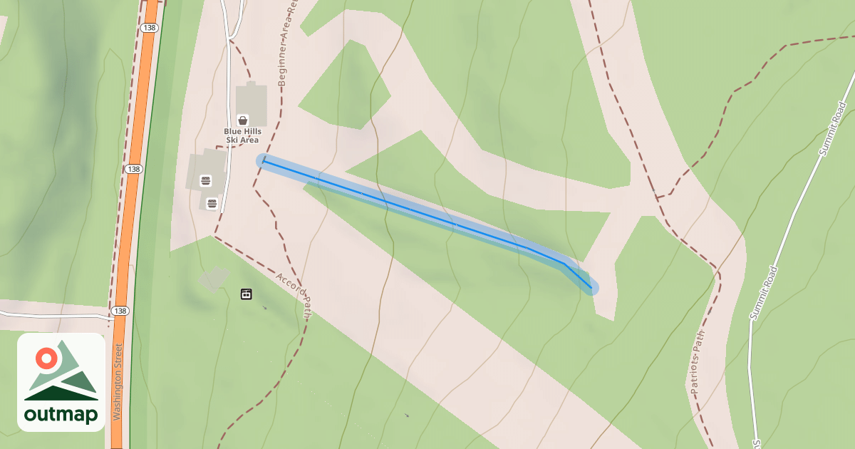 Map of Old Ironsides Terrain Park