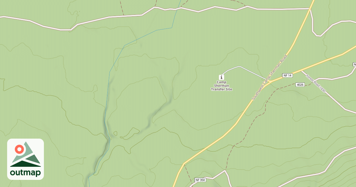 Map of USFS Motor Vehicle Use Map Roads {6A5A8C4F-449B-428F-80B3-D61AC25DE685}