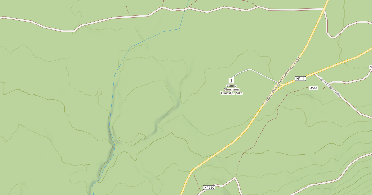 Map preview of USFS Motor Vehicle Use Map Roads {6A5A8C4F-449B-428F-80B3-D61AC25DE685}
