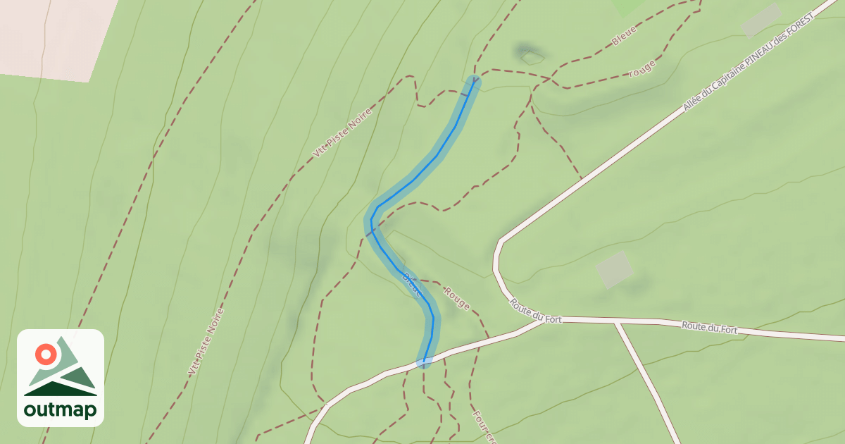 Map of Bleue