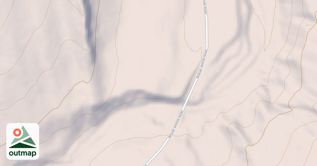 Map of BEAVER CR DISPERSED G