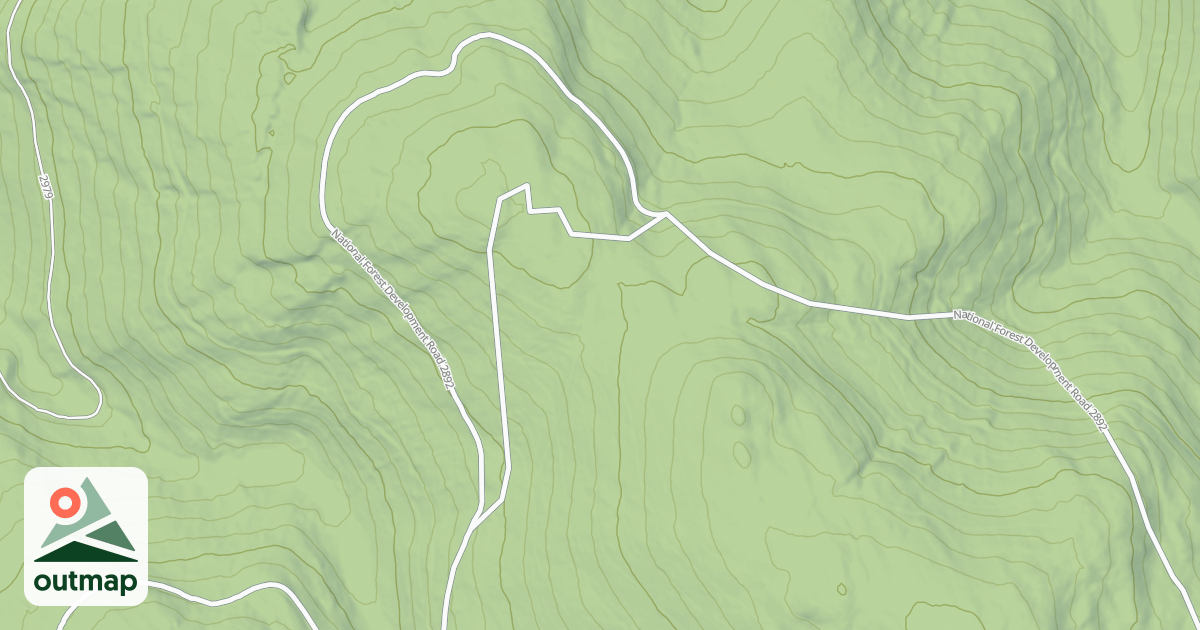 Map of FOX MOUNTAIN