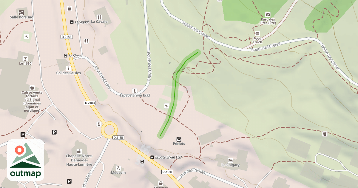 Map of Challiers