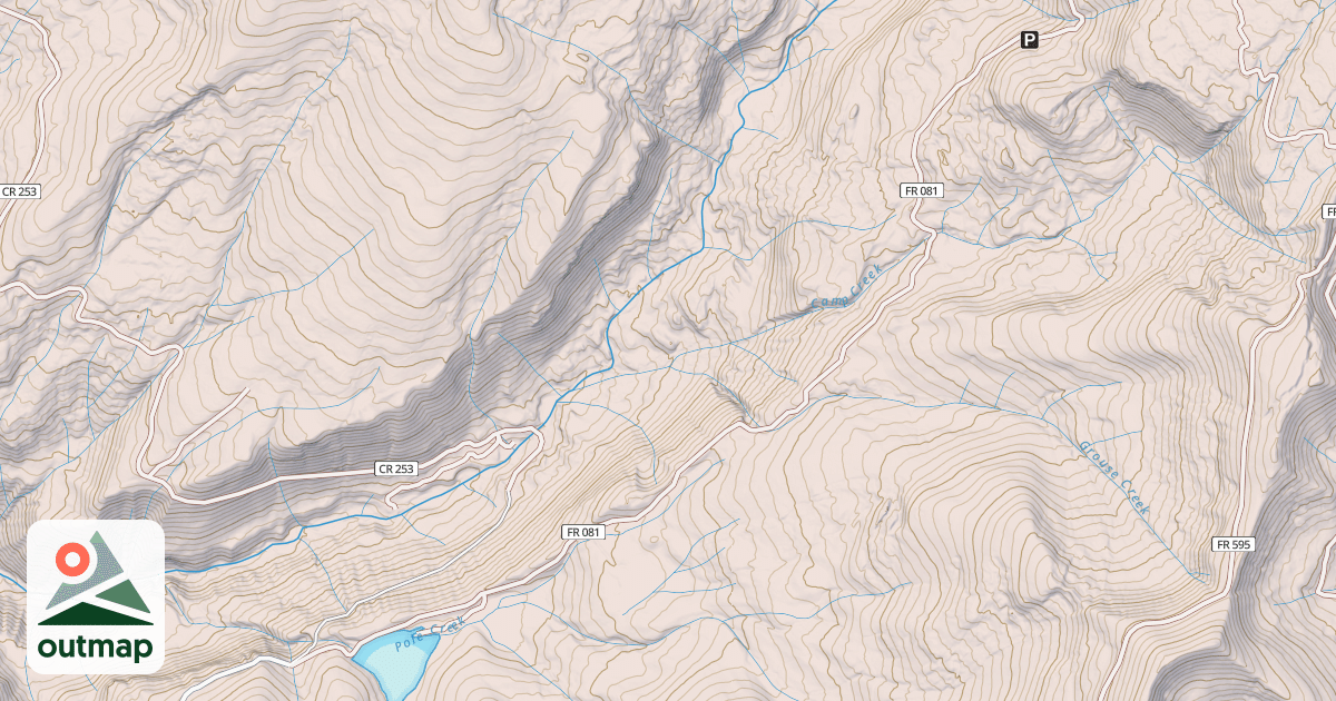 Map of HENDERSON LAKE