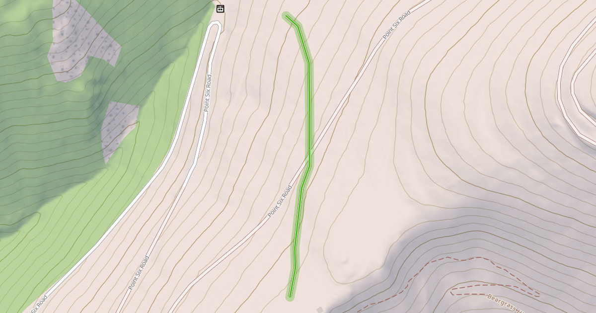 Map preview of Point Six Road