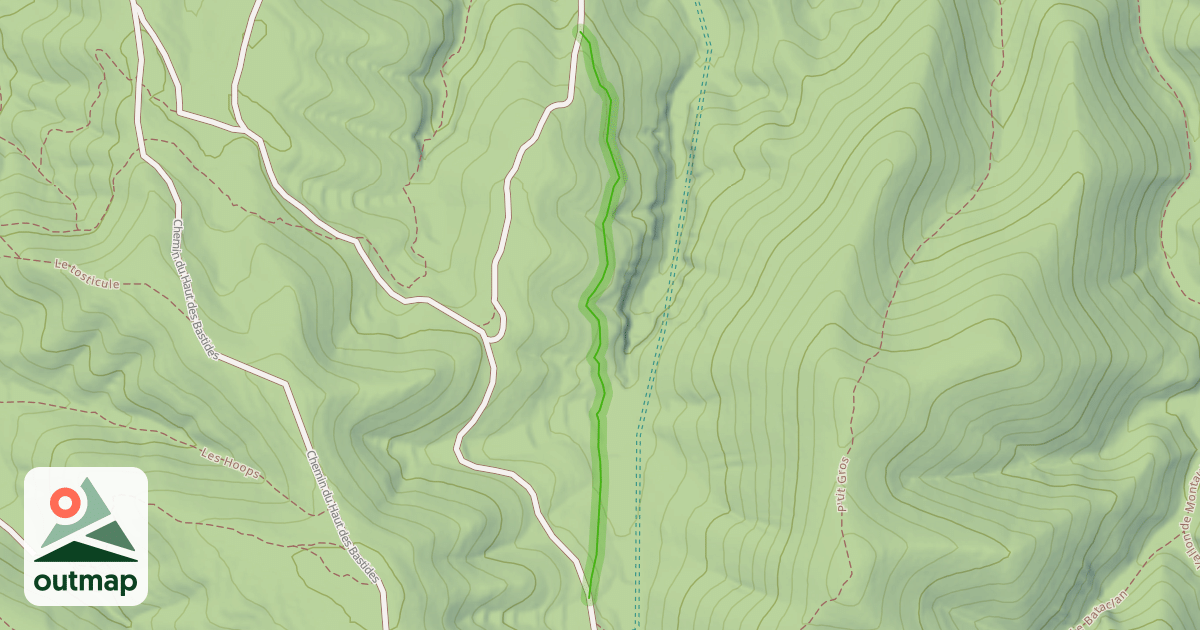 Map of Balcon Chinois
