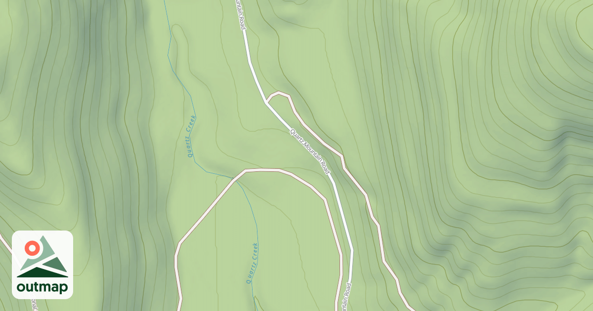 Map of 17 MILE/QUARTZ SNOWMOBILE