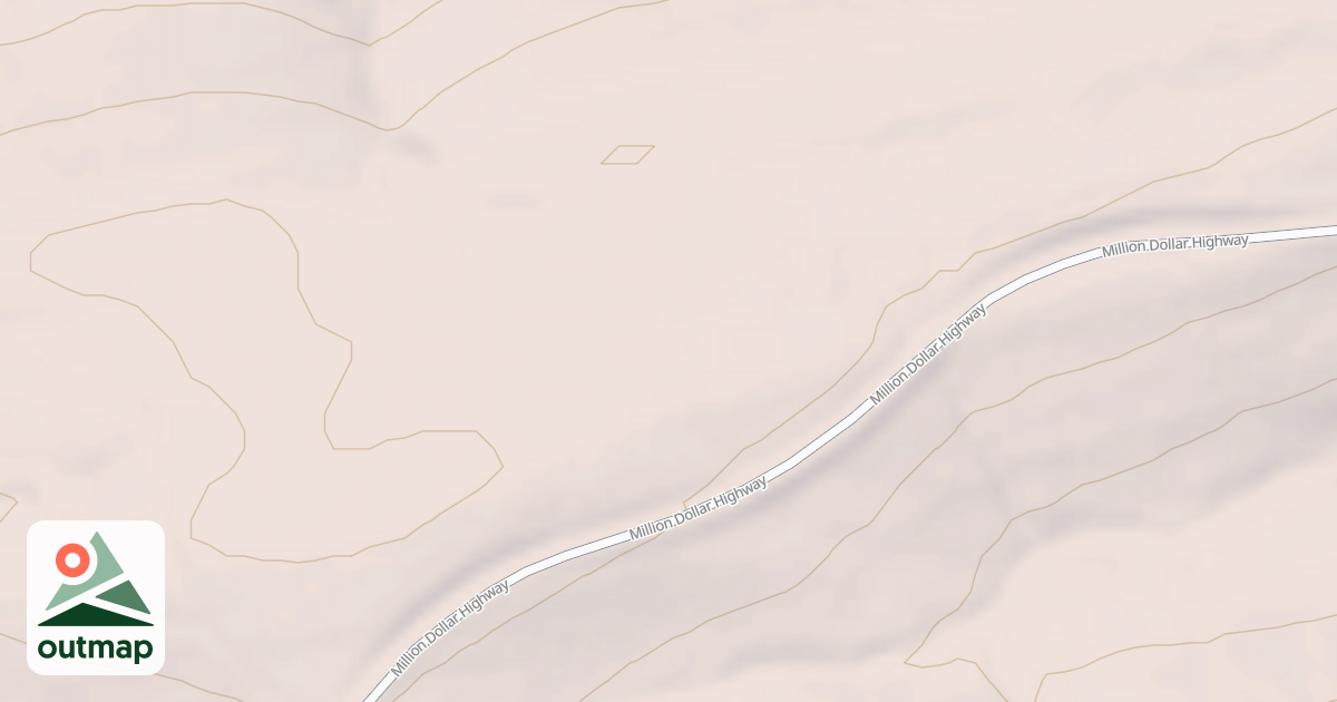 Map of USFS Motor Vehicle Use Map Roads {1A5A255F-6EEB-4097-BF1E-B9FA10BE0336}