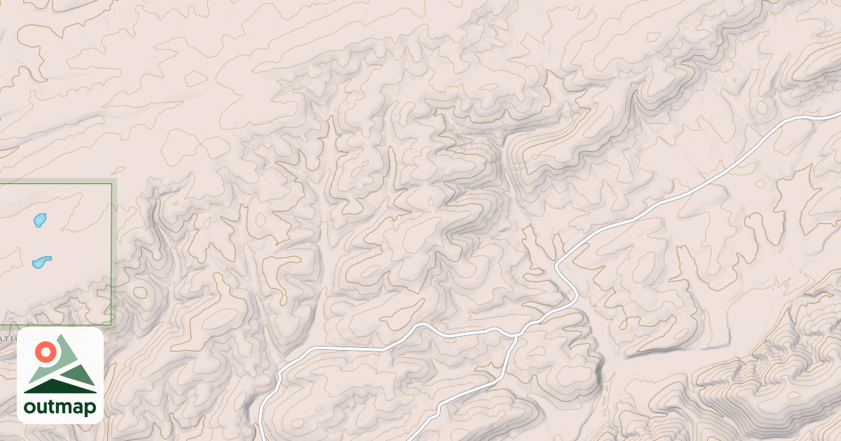 Map of USFS National Forest System Roads {2524AFE4-7BD6-4EB1-BC2E-BA67A877BFB3}