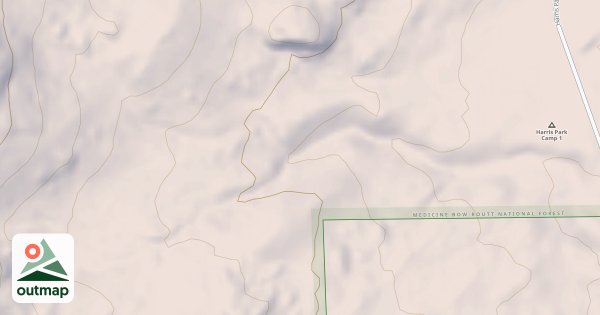 Map of East Soldier Creek