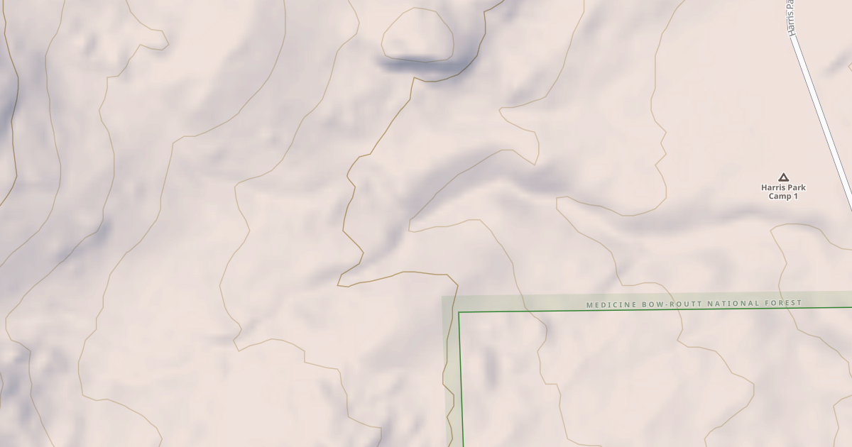 Map preview of East Soldier Creek