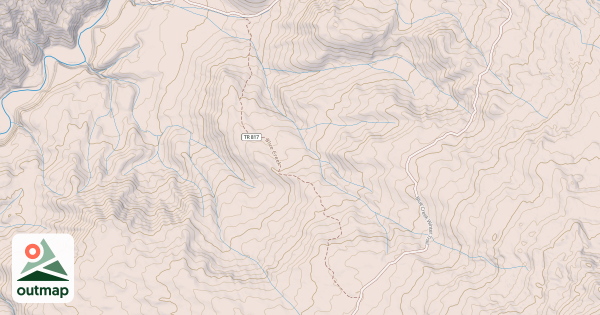 Map of BLUE CREEK ATV