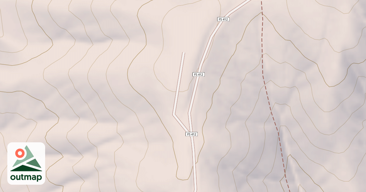 Map of USFS National Forest System Roads {6E23F7C0-9CE0-4F02-BA84-76E76C8BB6CA}