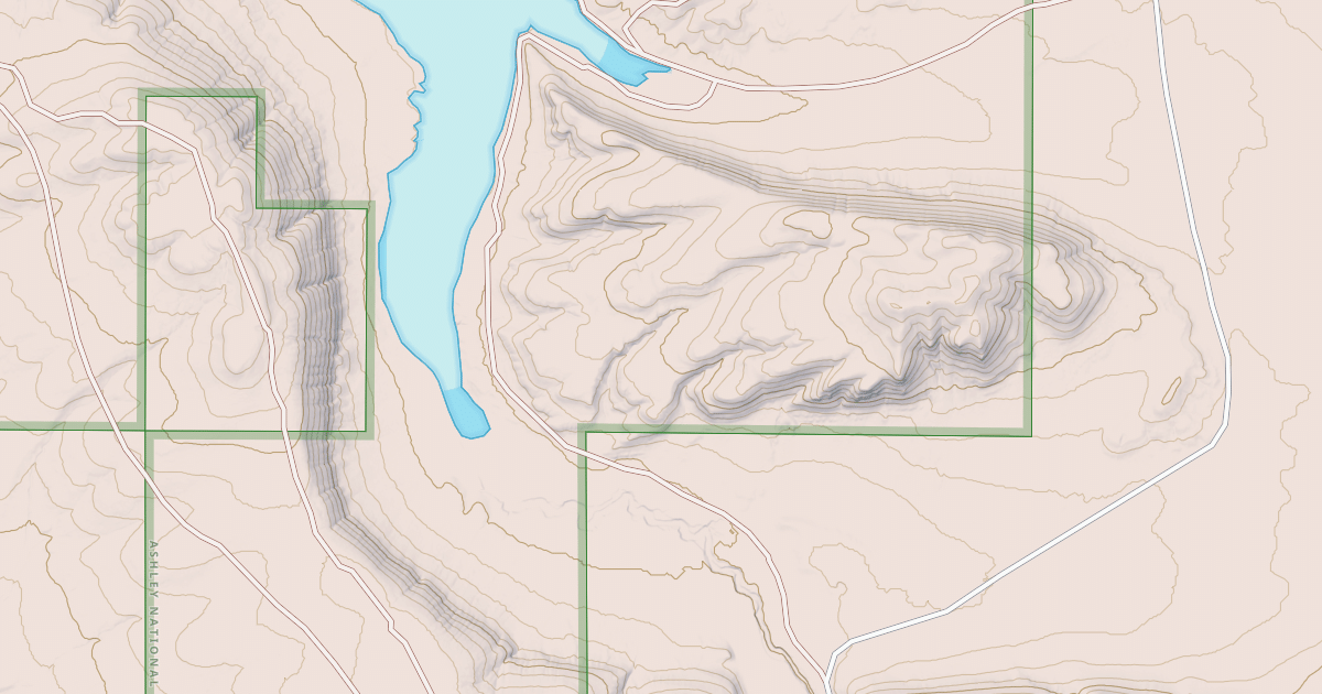 Map preview of SAGE CREEK DISPERSED A