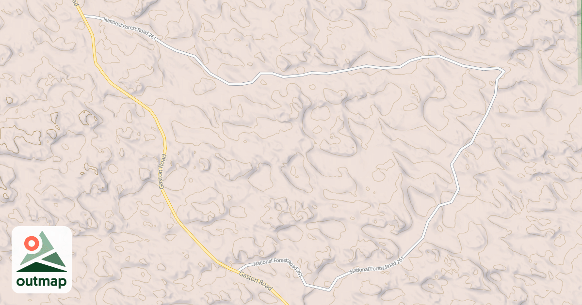Map of USFS National Forest System Roads {78B55E56-FE17-46D2-BE6E-9EDD5759B86A}
