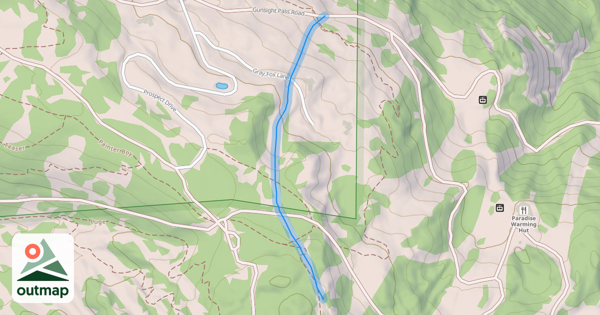 Map of Gus' Way