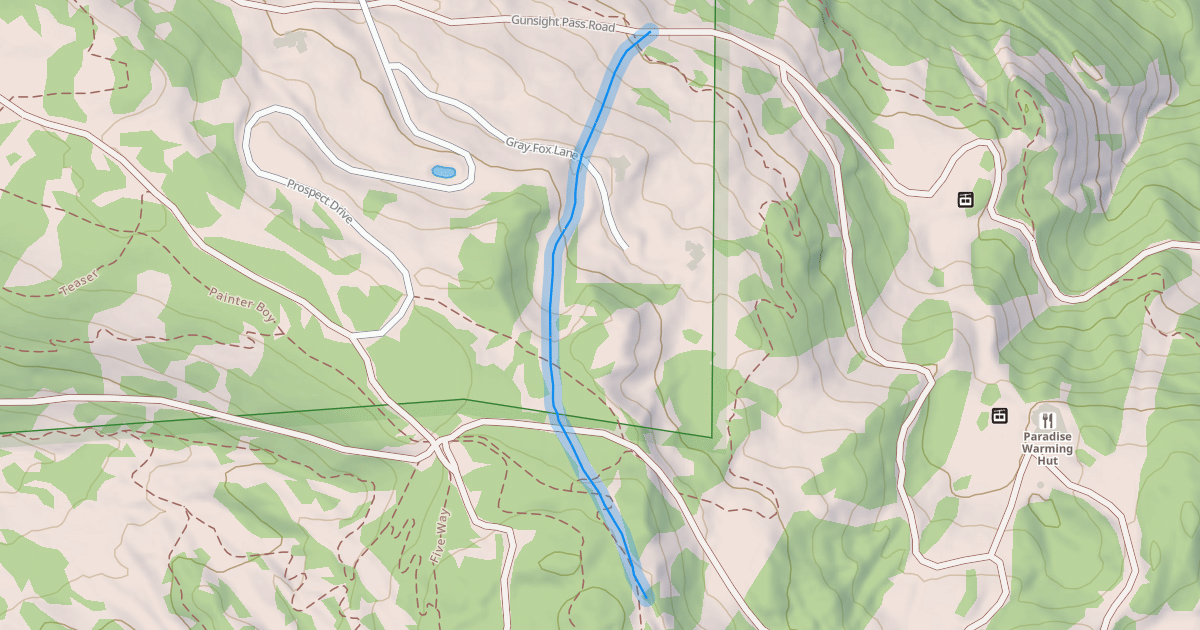 Map preview of Gus' Way
