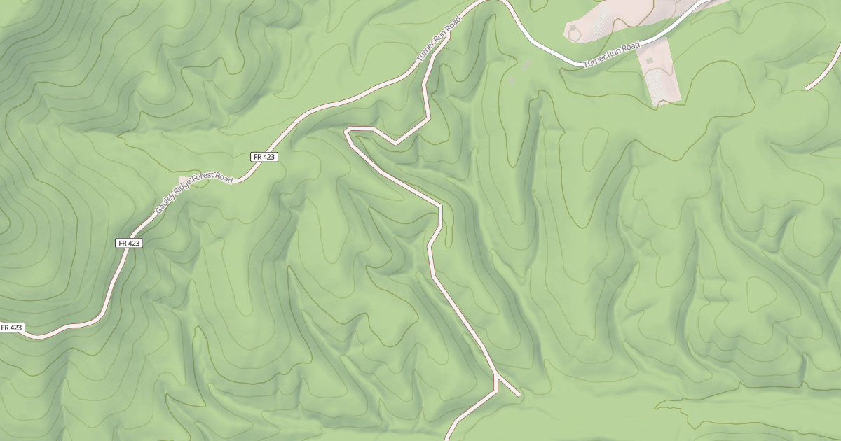 Map preview of TURNER RUN