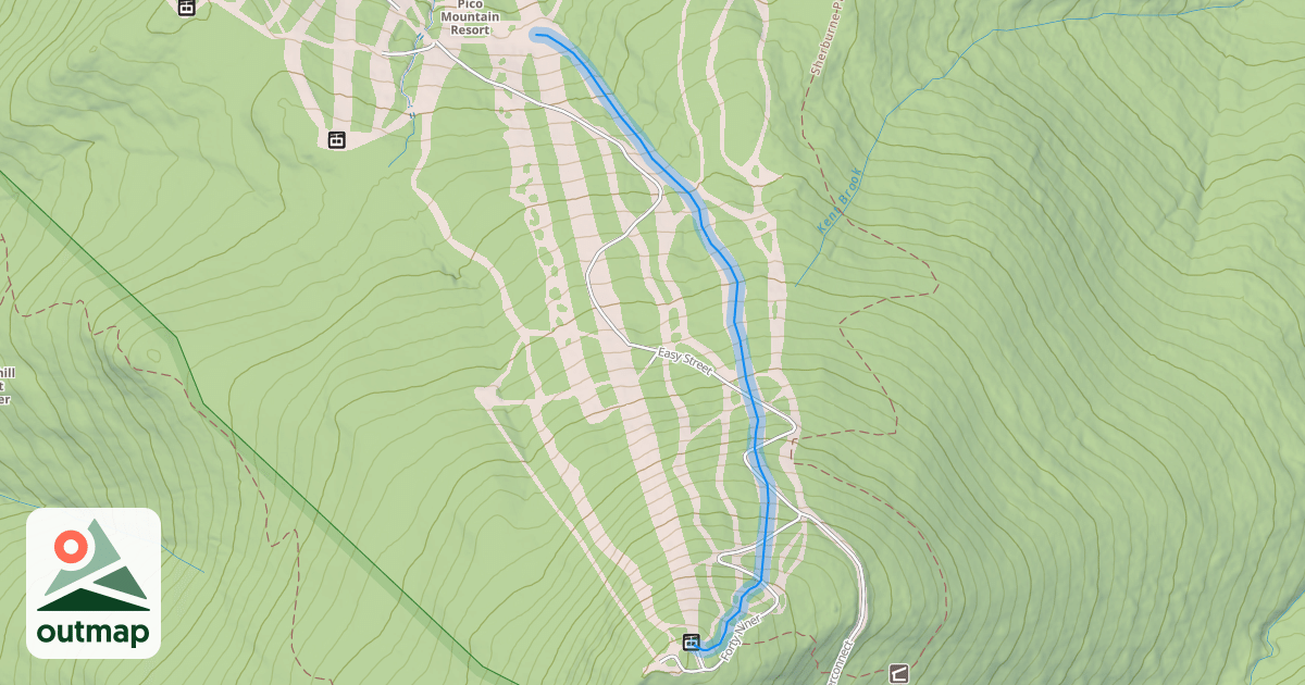 Map of Forty Niner