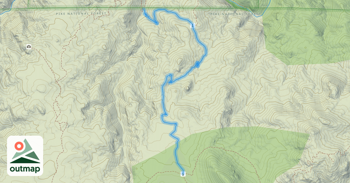 Map of Strawberry Jack 710
