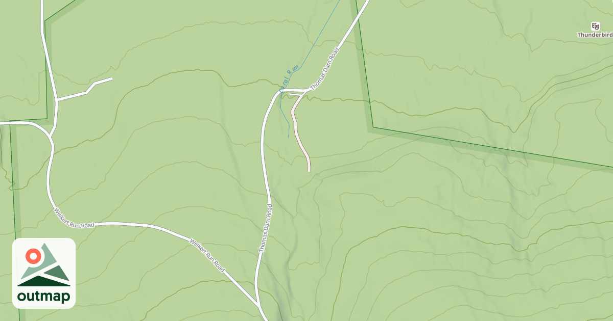 Map of Bald Eagle State Forest Snowmobile Trails