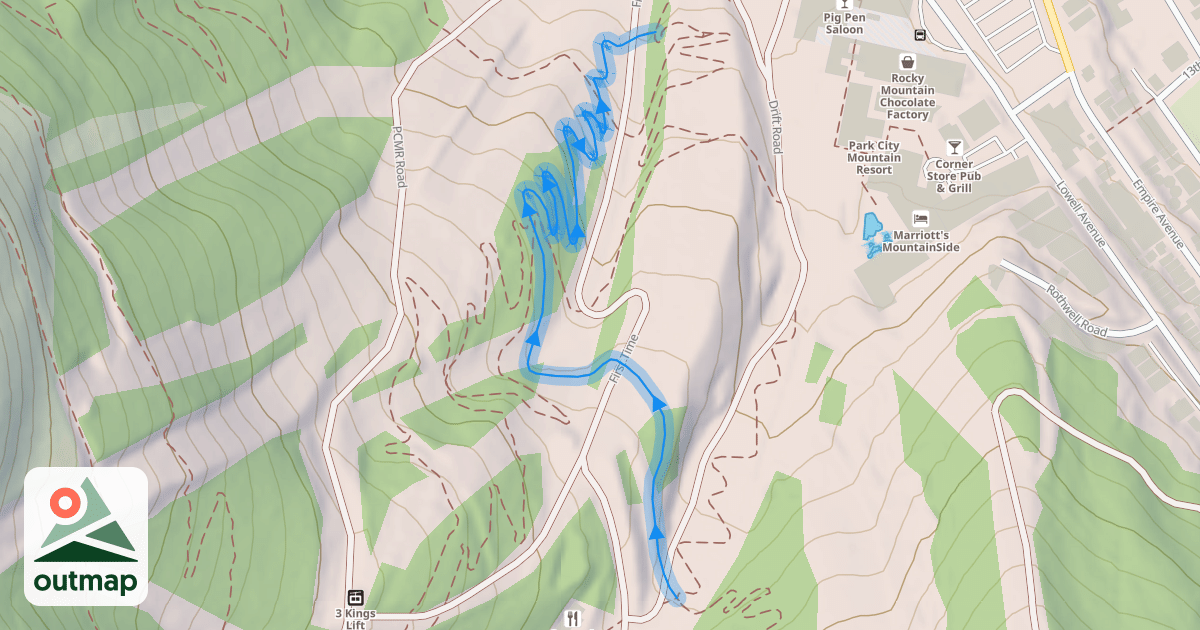 Map of First Time Return