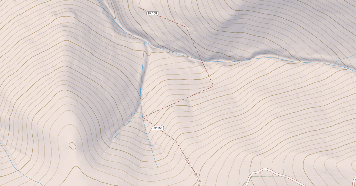 Map preview of Old Gold Run