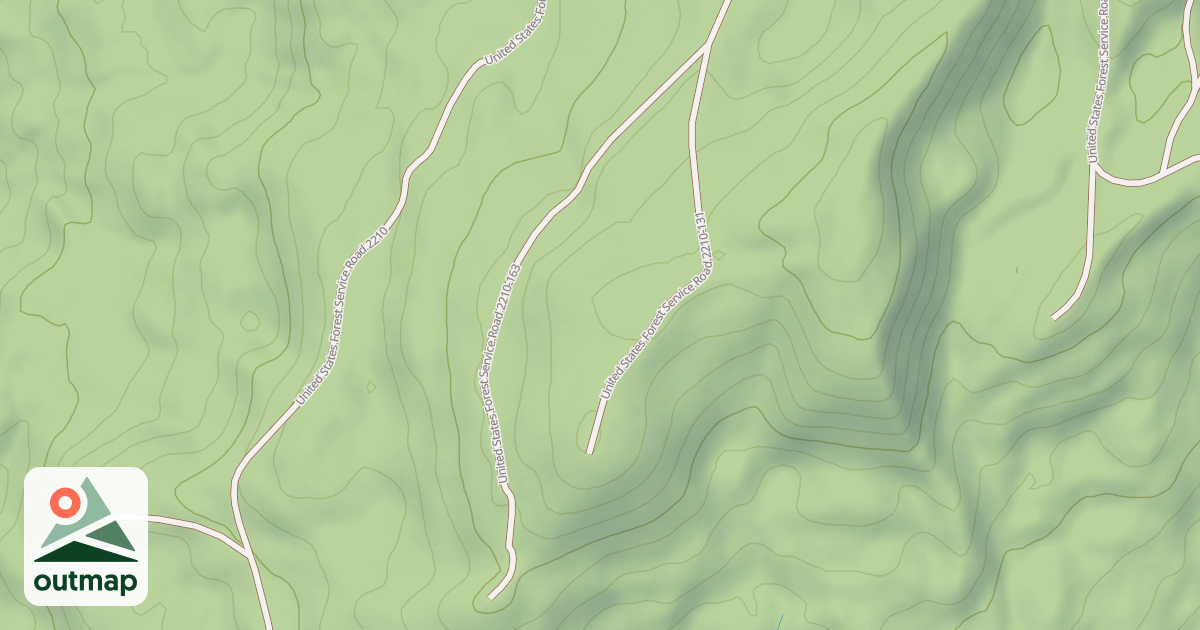 Map of USFS National Forest System Roads {5C4D59E4-2ACD-40AB-8299-17C7BDF6BD27}