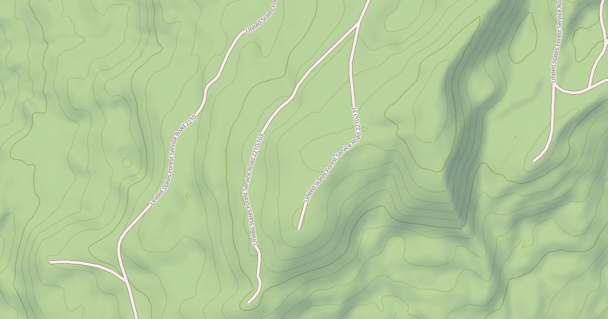 Map preview of USFS National Forest System Roads {5C4D59E4-2ACD-40AB-8299-17C7BDF6BD27}