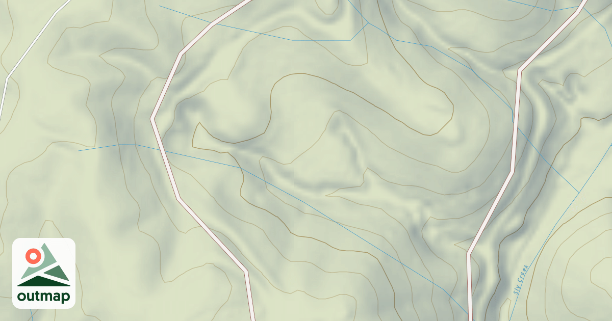 Map of HARRISON RIDGE SPUR G