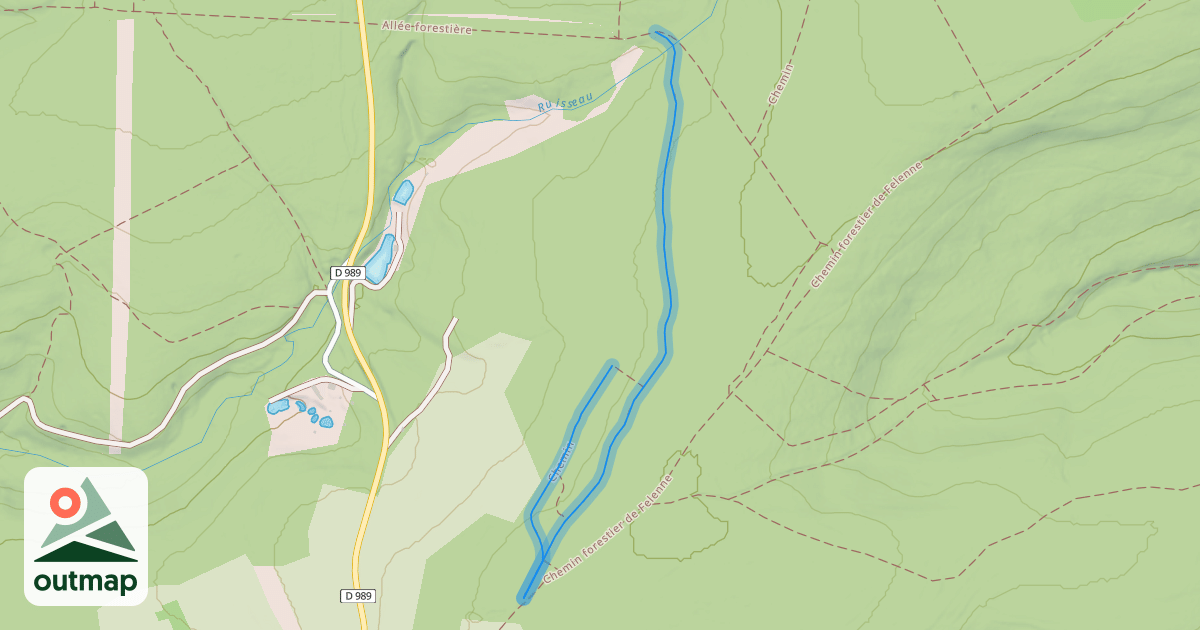 Map of Chemin
