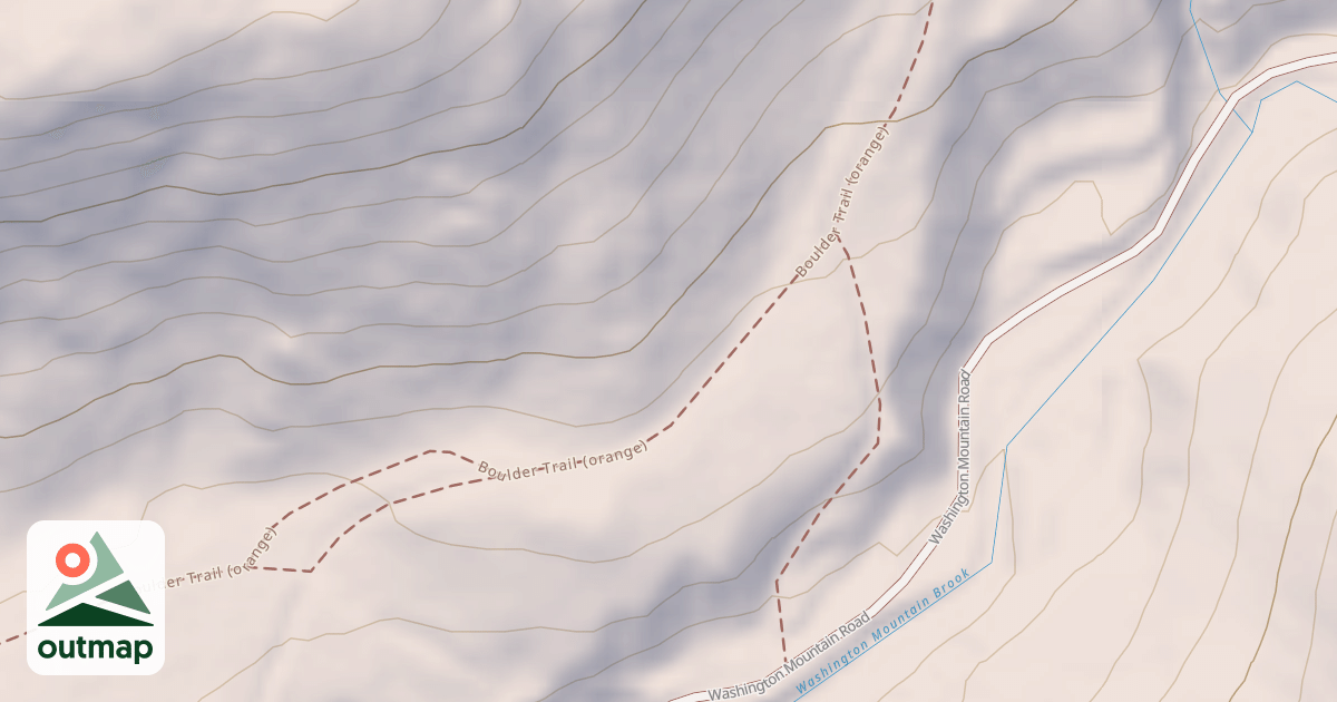 Map of Boulder Trail